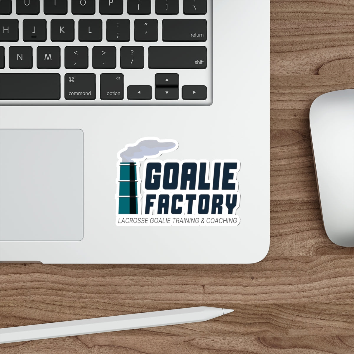 Goalie Factory Die-Cut Sticker