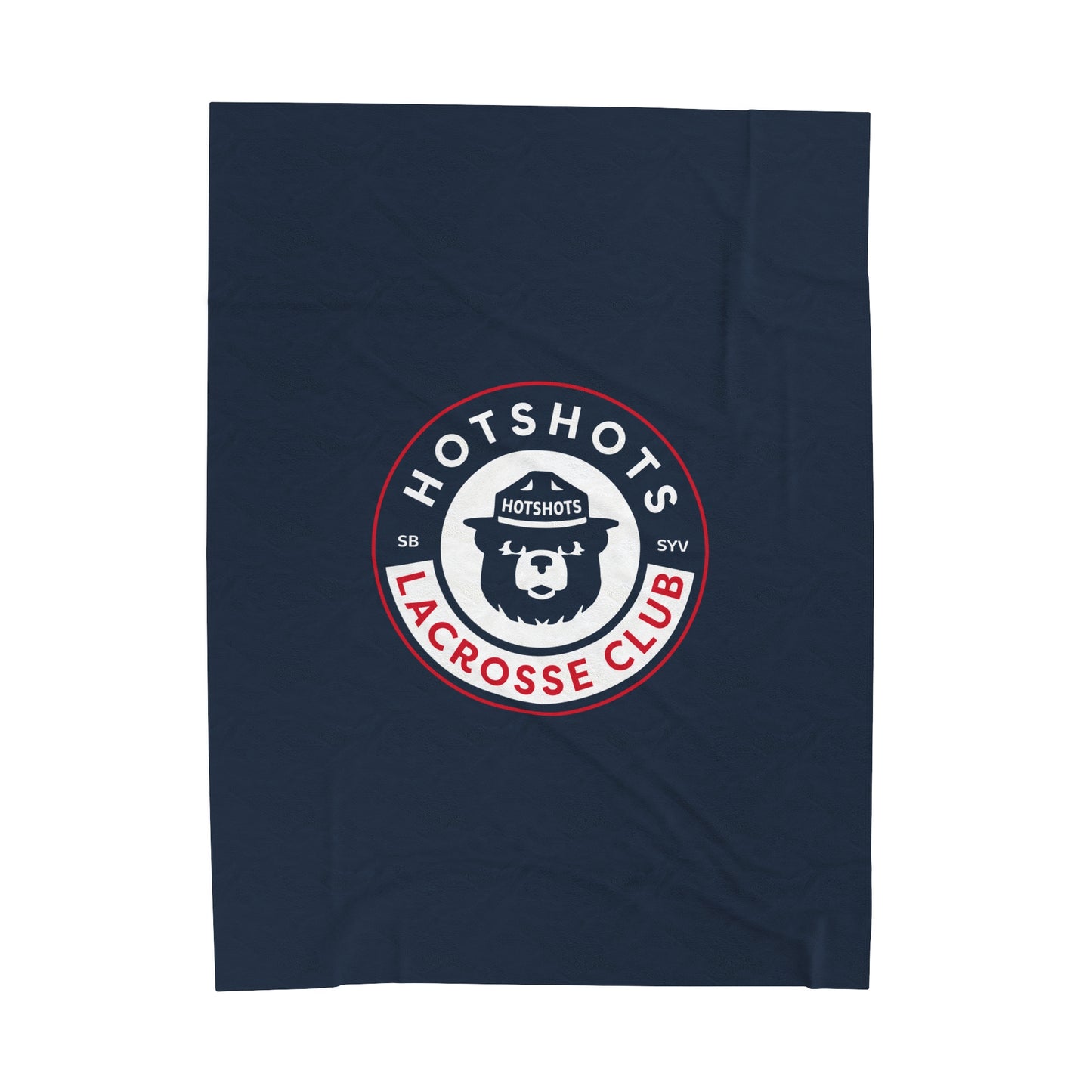 Hotshots Lacrosse Velveteen Plush Blanket (60" x 80")