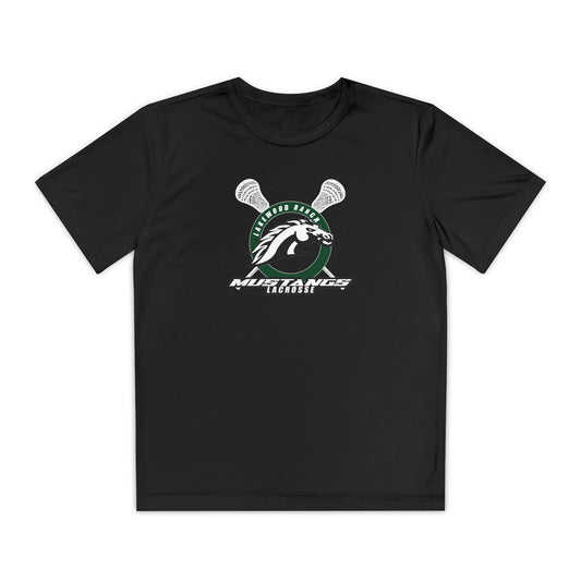 Youth Mustangs Lacrosse Sport-Tek Performance T-Shirt