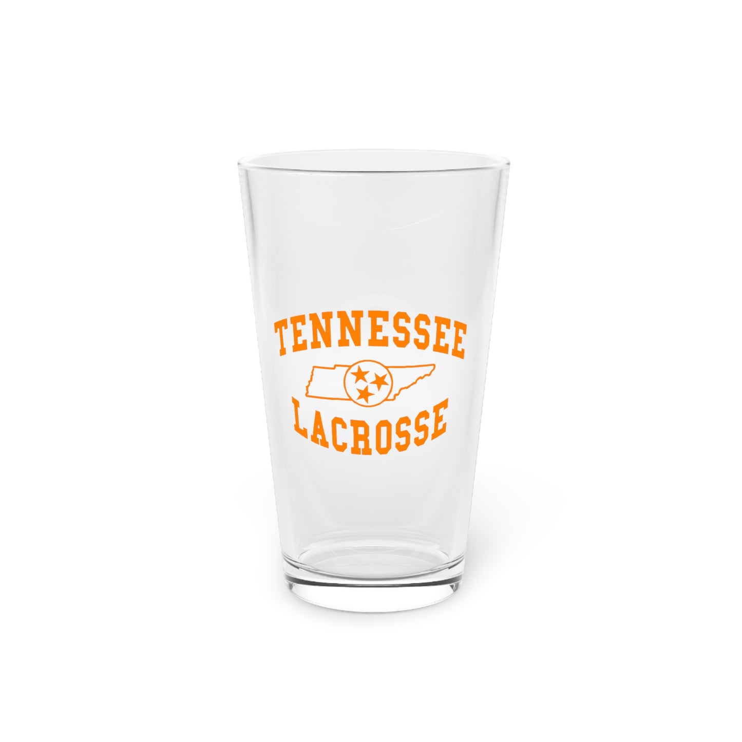 Tennessee Lacrosse Pint Glass (16oz)