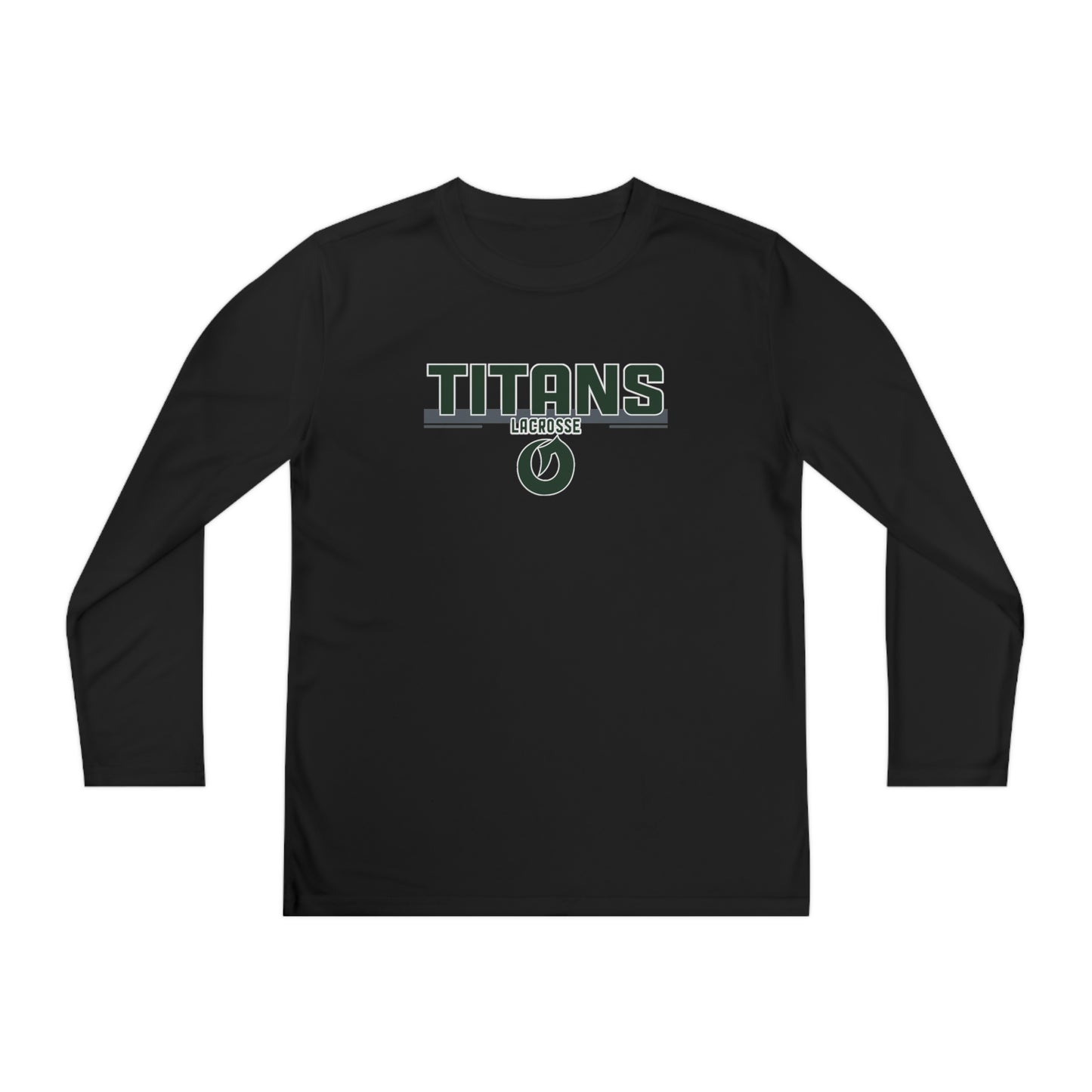 Youth Olympus Boys Lacrosse Sport-Tek Performance Long Sleeve Shirt