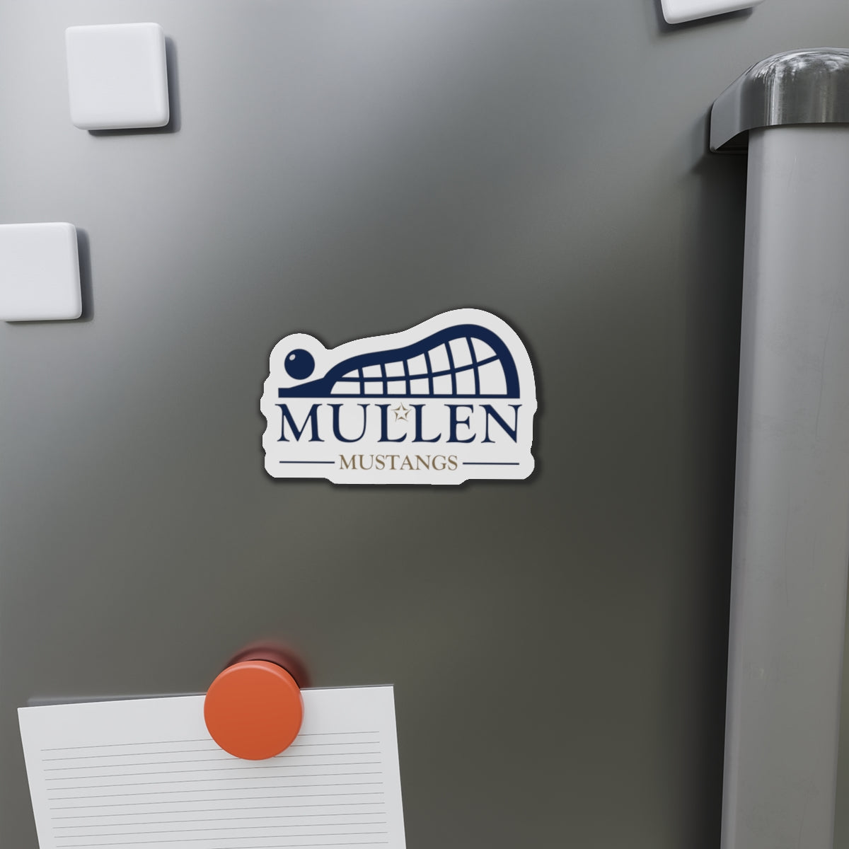 Mullen Lacrosse Die-Cut Magnet