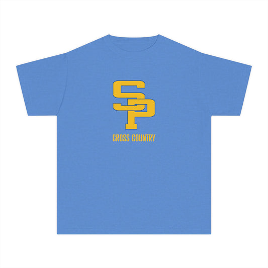 Youth St. Paul's Cross Country  Comfort Colors Garment Dyed T-Shirt