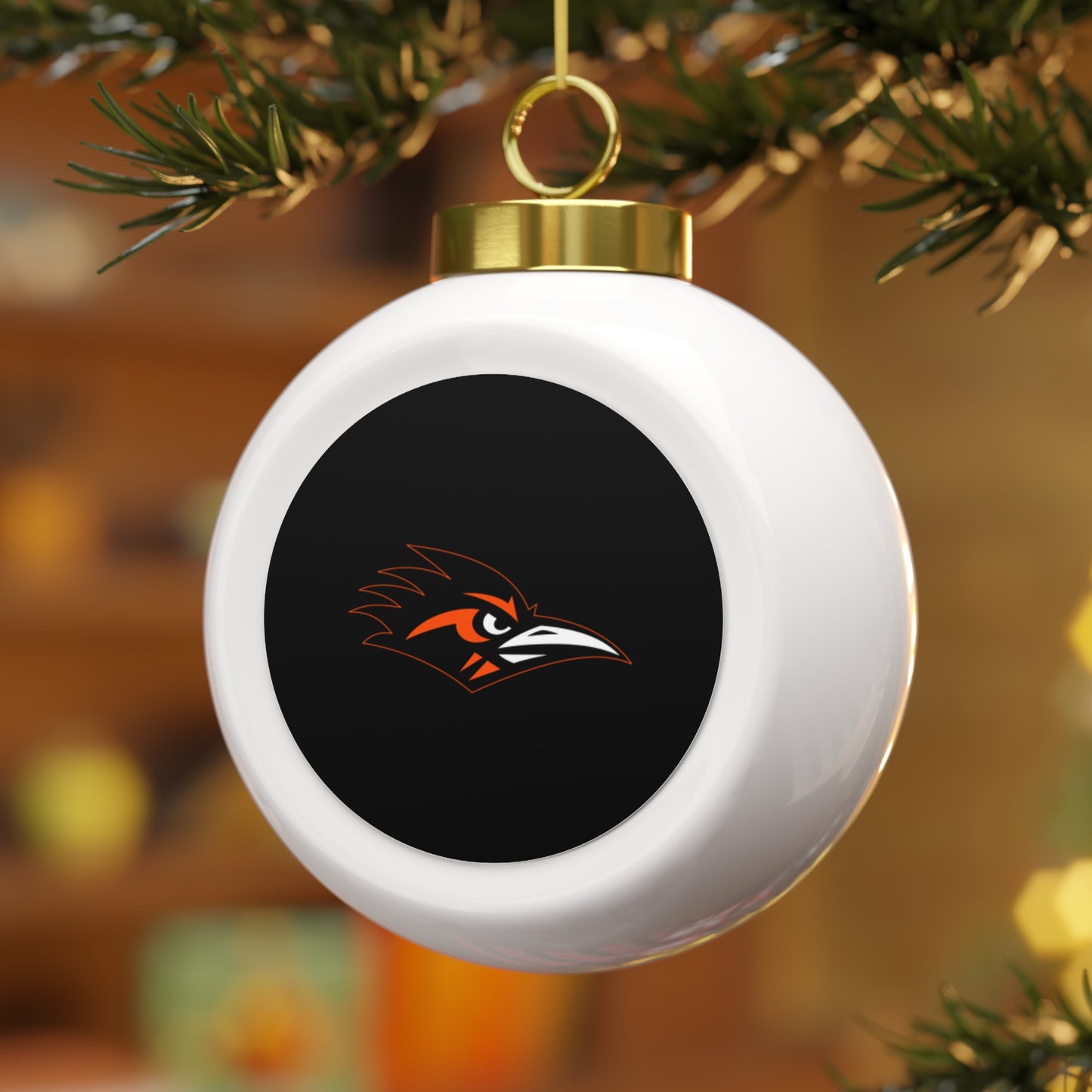 Ellington Roadrunners Christmas Ball Ornament