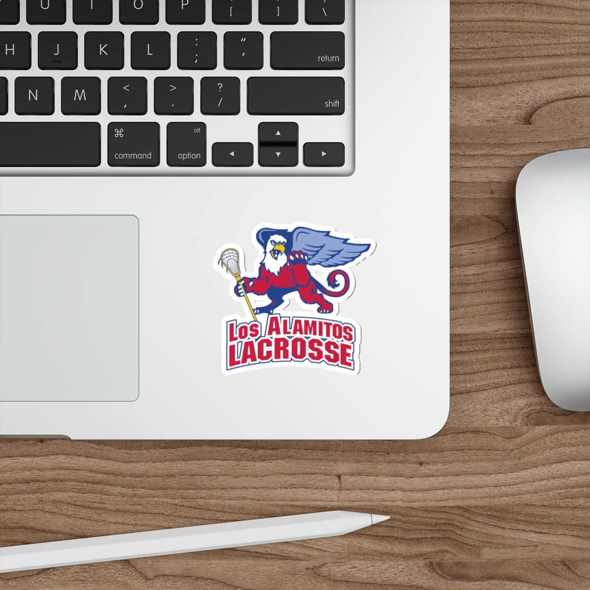 Los Al Lacrosse Die-Cut Stickers