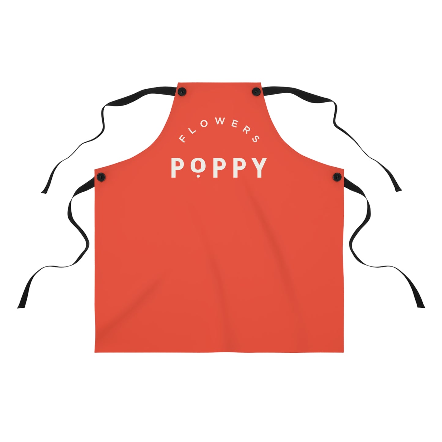 Poppy Flowers Apron