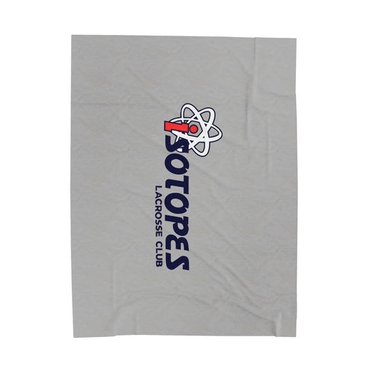 Isotopes Lacrosse Velveteen Plush Blanket