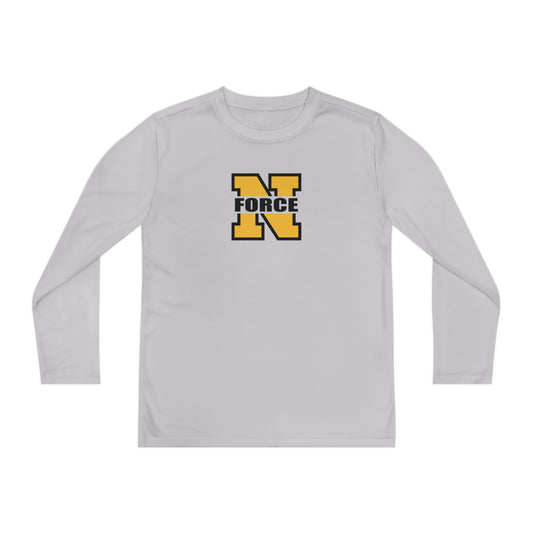 Youth Napa Force Lacrosse Club Sport-Tek Performance Long Sleeve