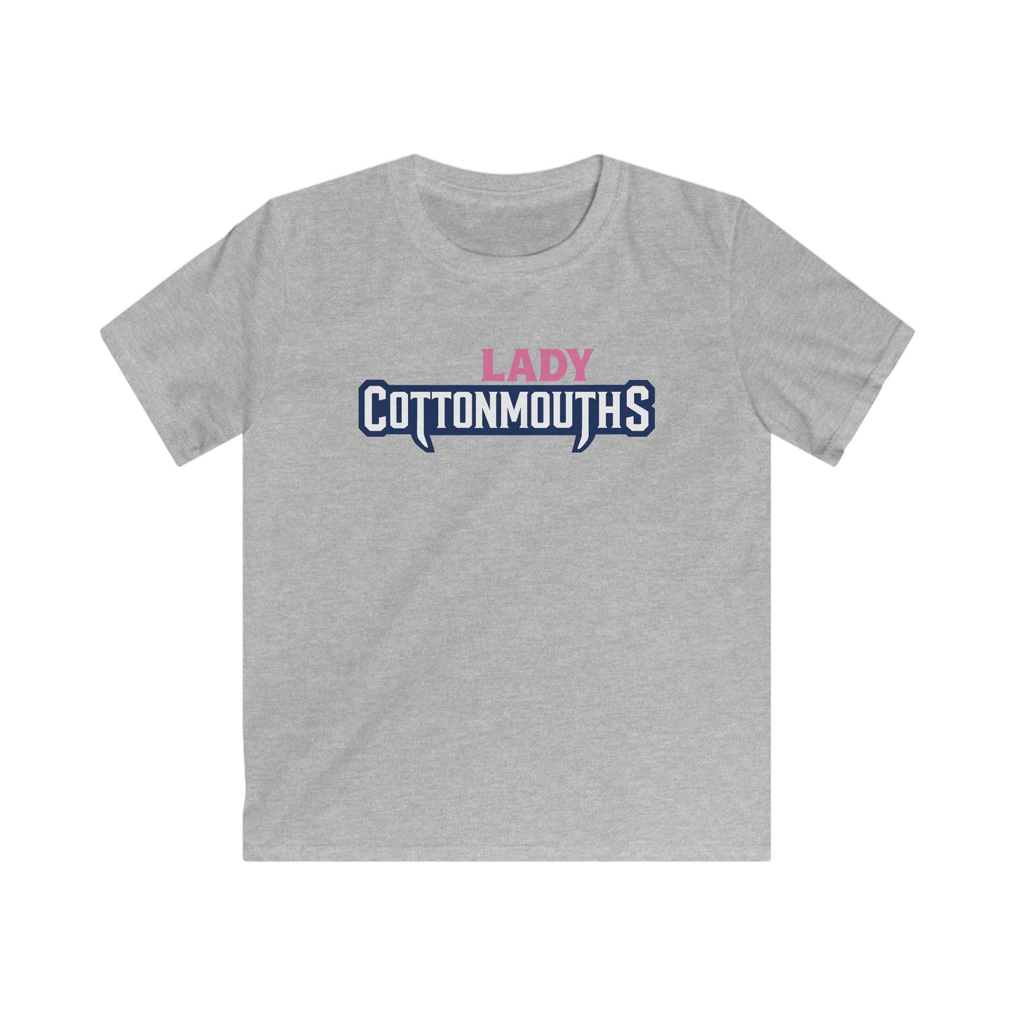 Youth Lady Cottonmouths 12U Gildan Softstyle T-Shirt