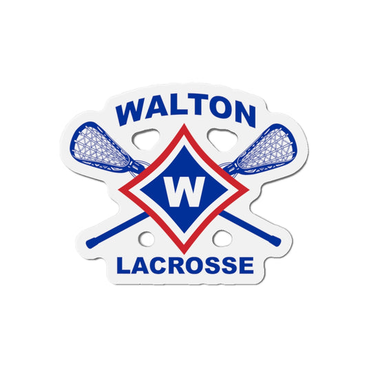 Walton Girls Lacrosse Die-Cut Magnet