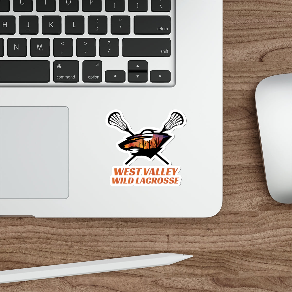 WVW Lacrosse Die-Cut Stickers