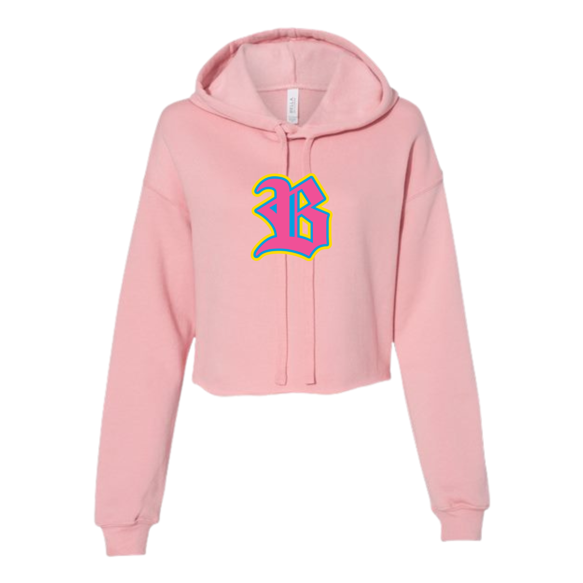 Women's Blacksox Bella + Canvas Cropped Hoodie