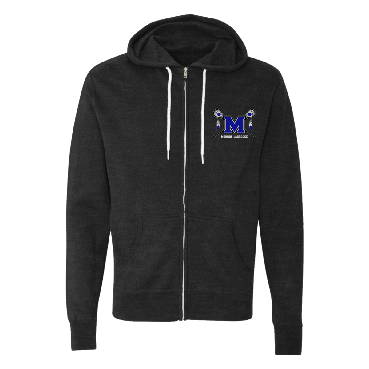 Adult Braves ITC Lightweight Full Zip Hoodie
