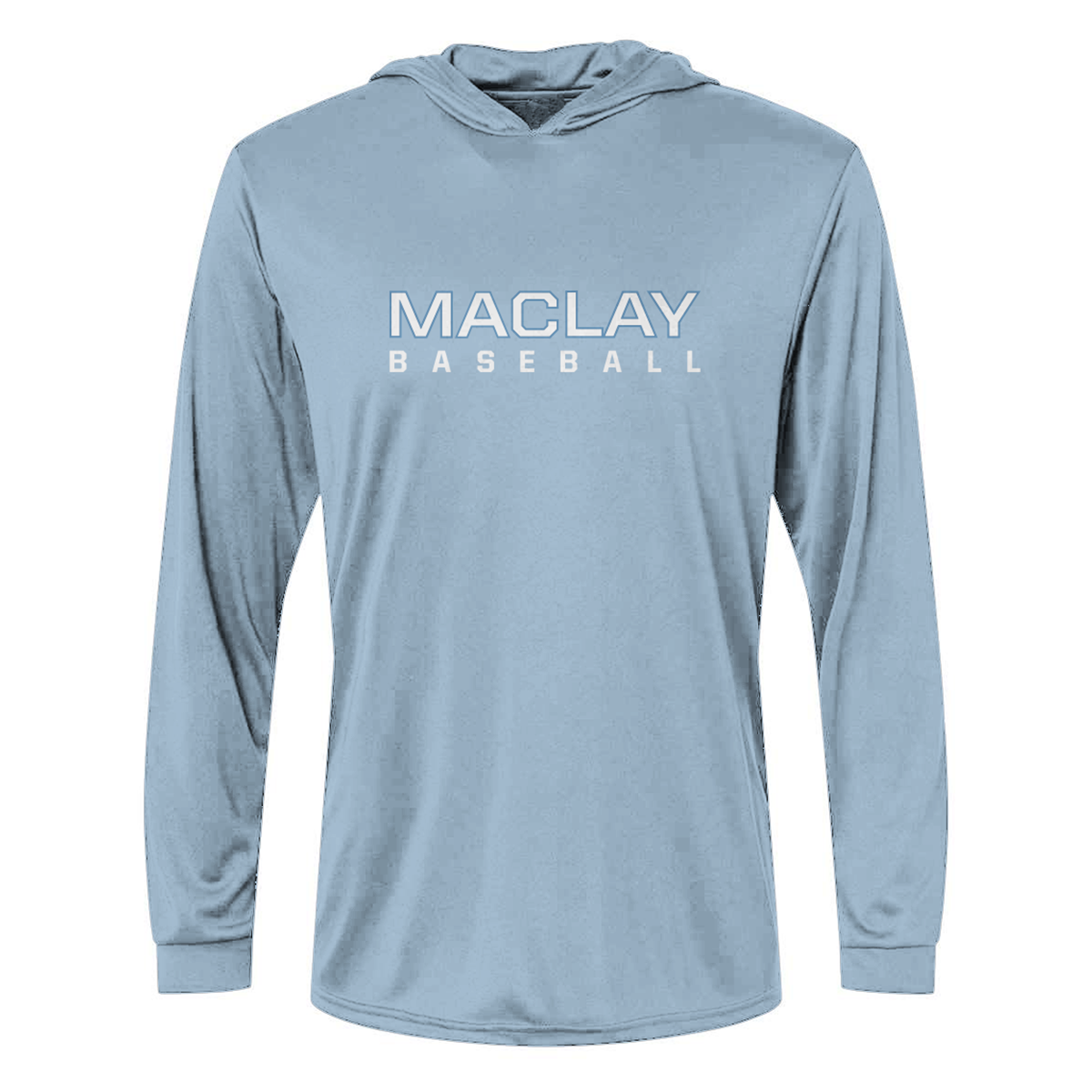 Adult Maclay Baseball Bahama Sun Hoodie
