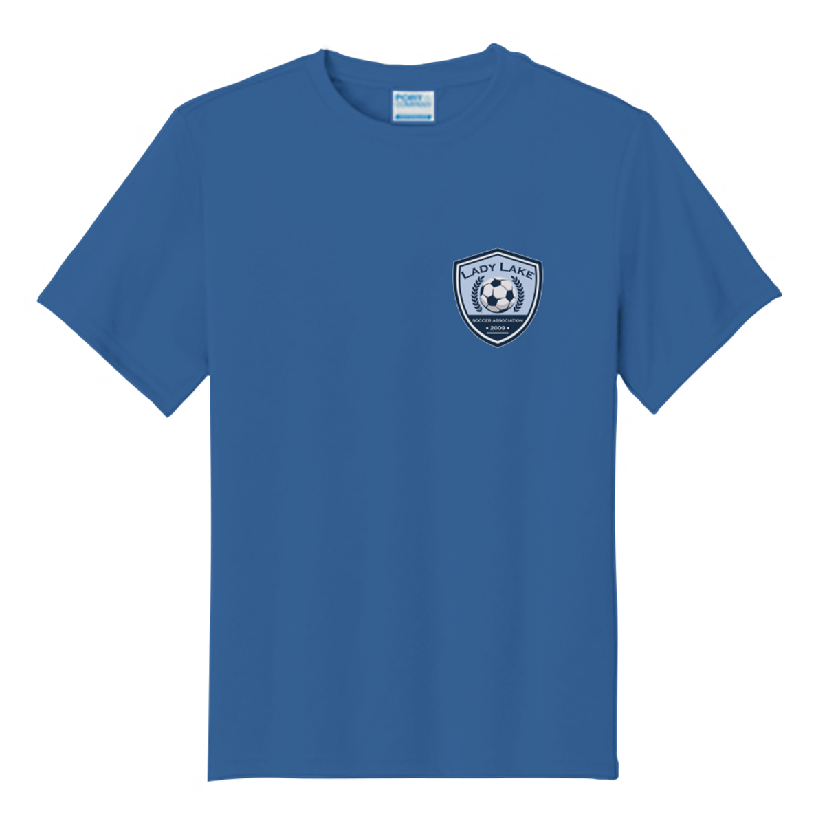 Youth Lady Lake Soccer Association Performance T-Shirt