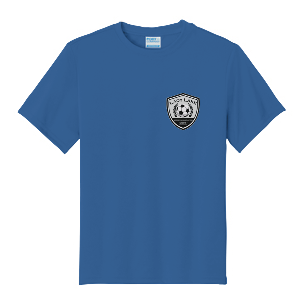Youth Lady Lake Soccer Association Performance T-Shirt