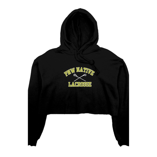 Women's PNN Lacrosse Bella + Canvas Cropped Hoodie