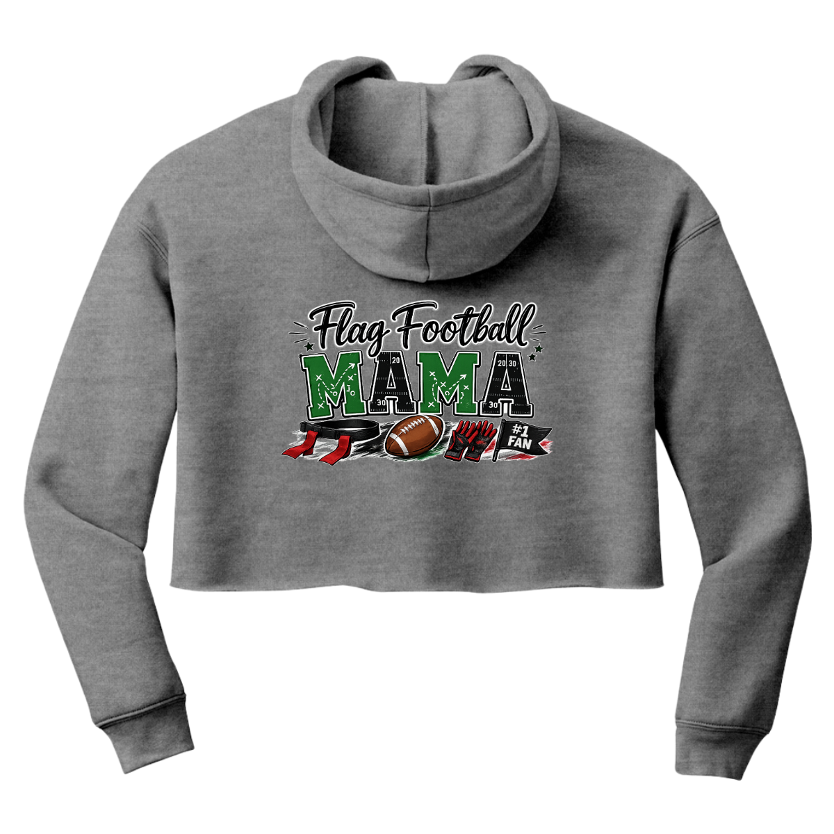 Women's Lady Rebels Cropped Hoodie