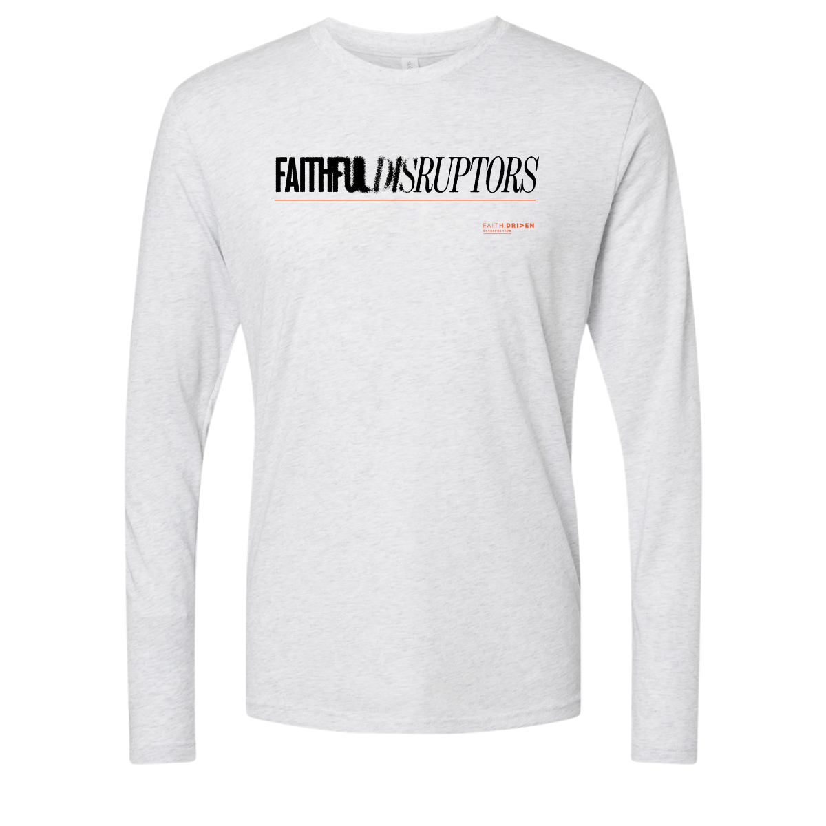 Adult Next Level Tri-Blend Long Sleeve - Disruptors (B)