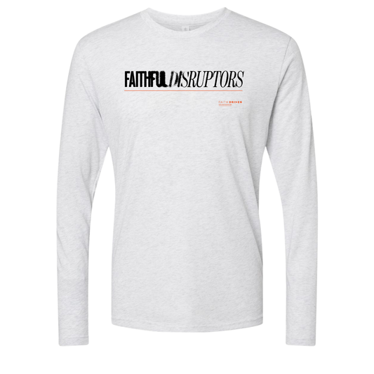 Adult Next Level Tri-Blend Long Sleeve - Disruptors (B)