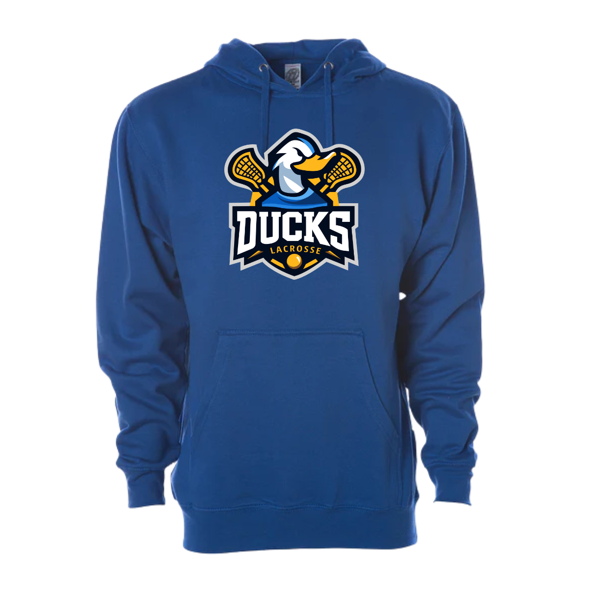 Adult Ducks Lacrosse Club ITC Midweight Hoodie