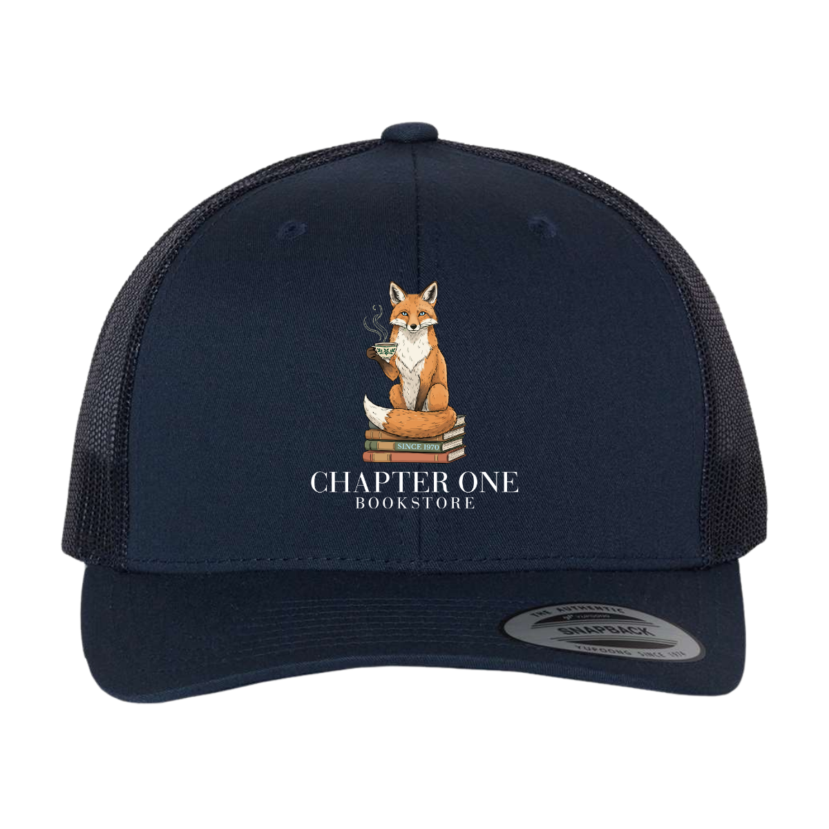 Chapter One Bookstore Yupoong Retro Trucker Hat
