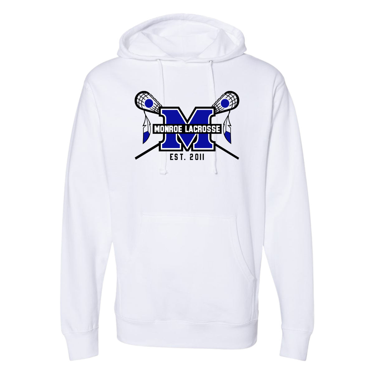 Adult Braves Midweight Pullover Hoodie