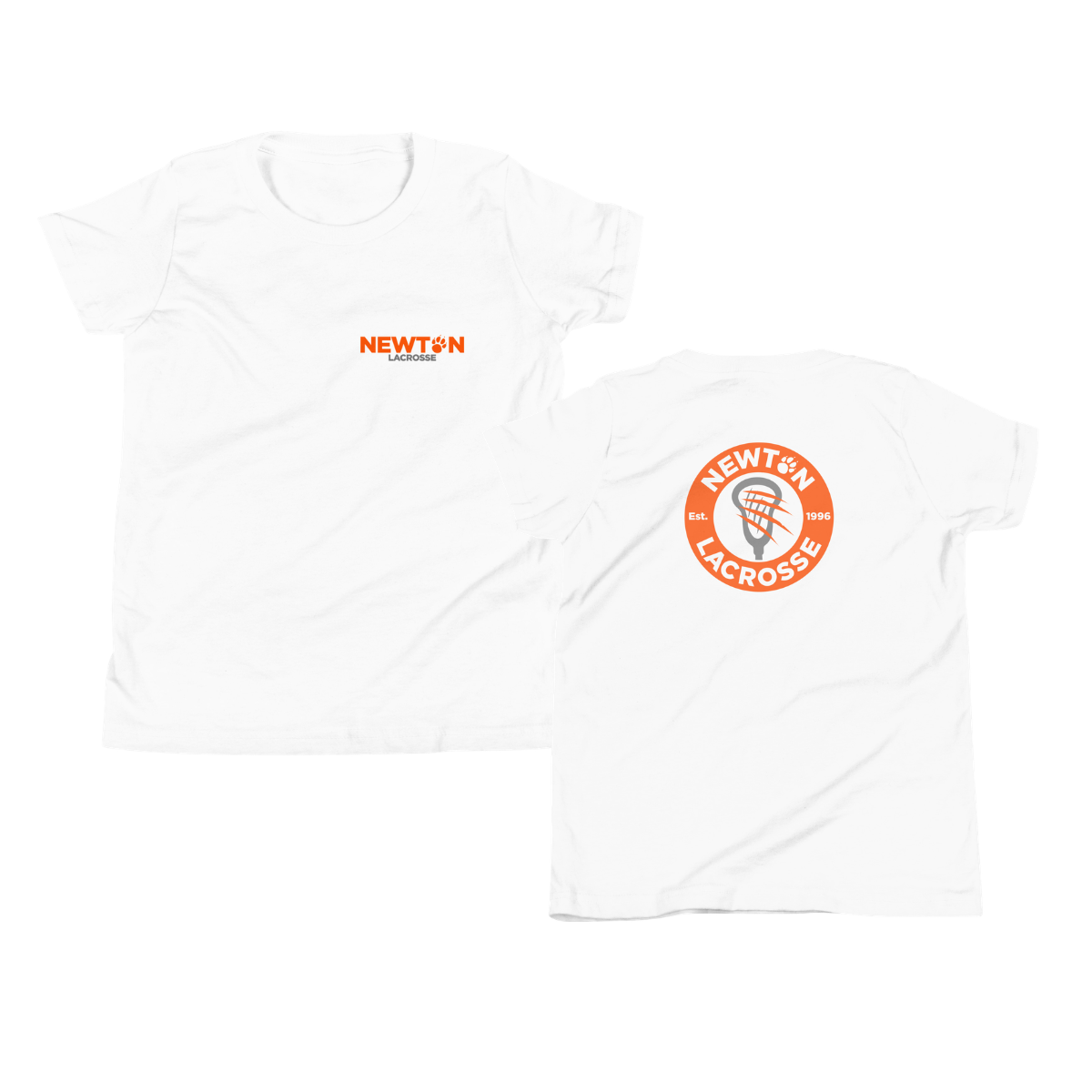 Youth Newton Lacrosse Bella + Canvas Staple Tee