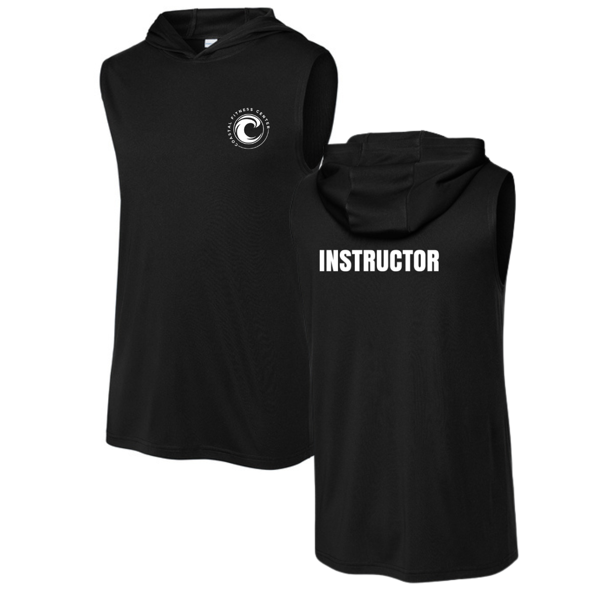 Adult Coastal Fitness Center Sport-Tek Sleeveless Hoodie