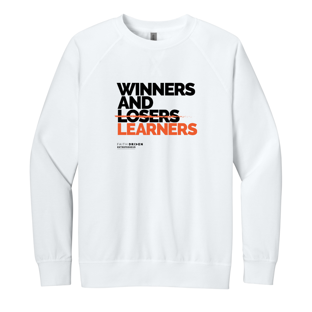 Adult Next Level Lightweight Crewneck - Learners (B)