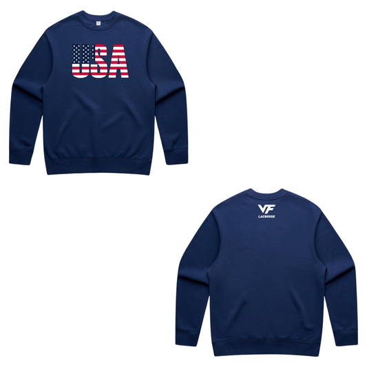 Adult Vallivue Lacrosse Relax Crew