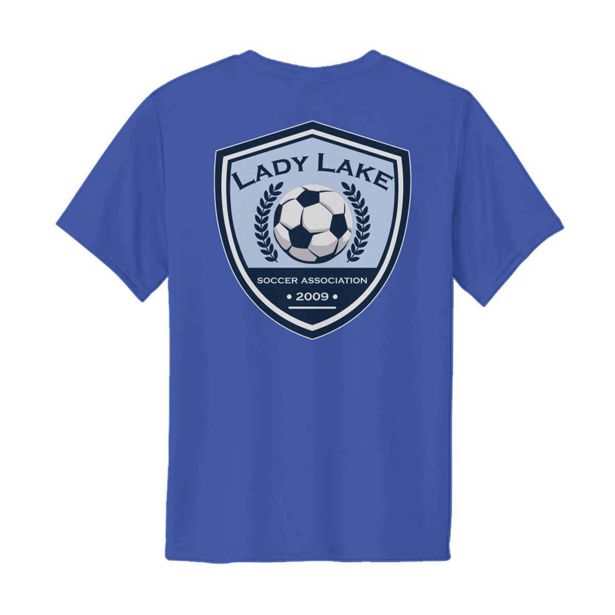 Youth Lady Lake Soccer Association Performance T-Shirt