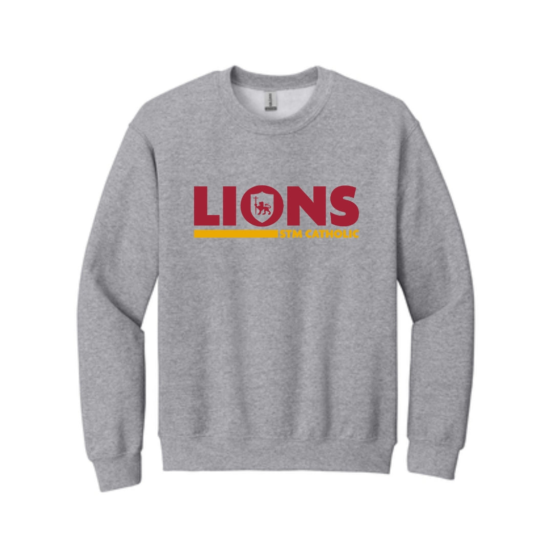 PERSONALIZED - Adult STM Catholic Gildan Crewneck Sweatshirt
