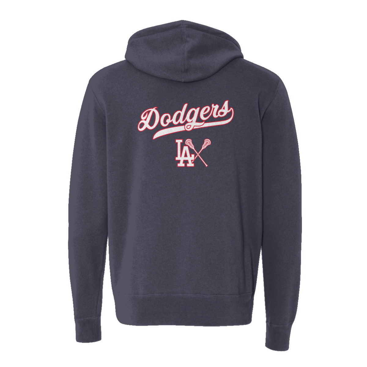 Adult Dodgers ITC Lightweight Full Zip Hoodie