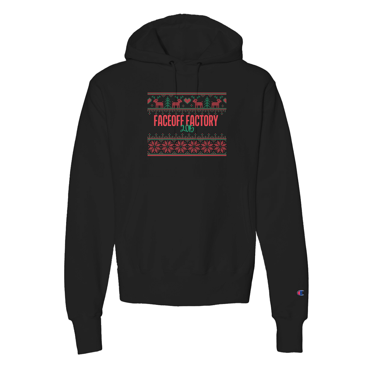 Adult Faceoff Factory Champion Reverse Weave Hoodie