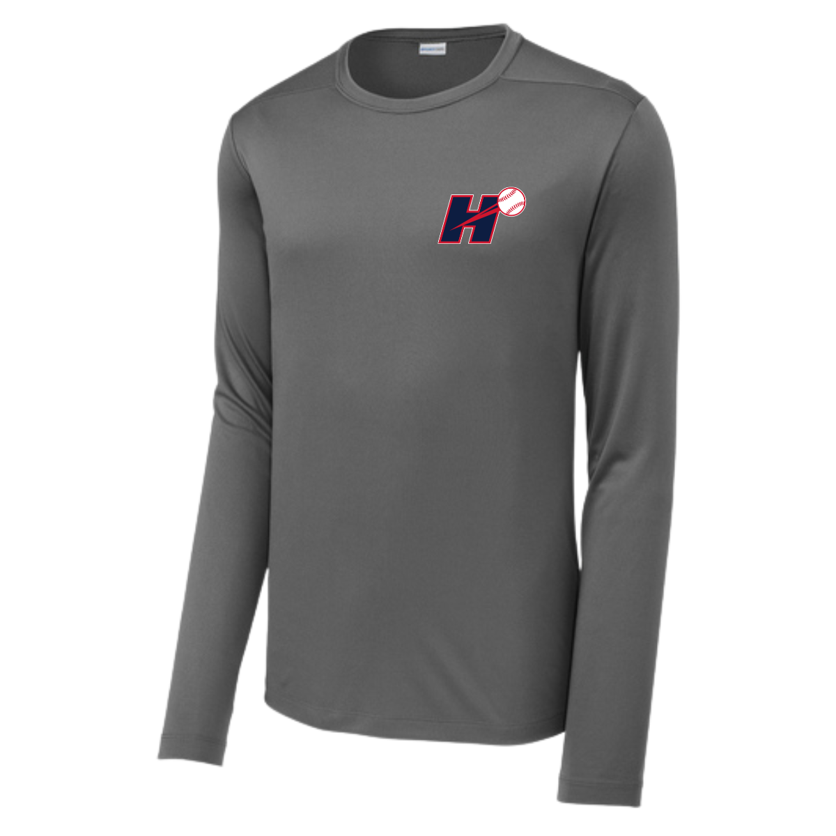 Adult Hopewell Baseball Sport-Tek Posi UV Pro LS Tee