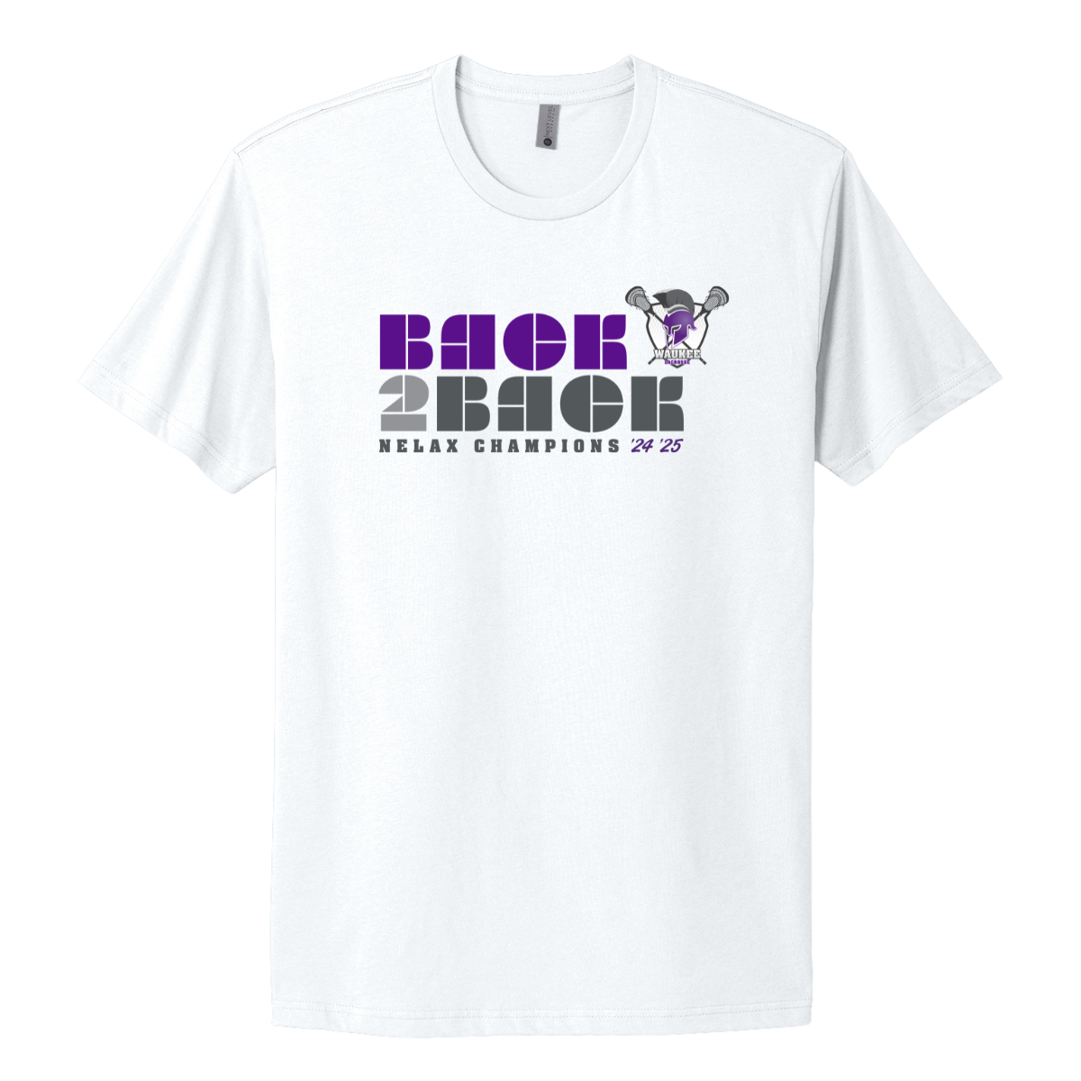 Adult Waukee Lacrosse Cotton T-Shirt