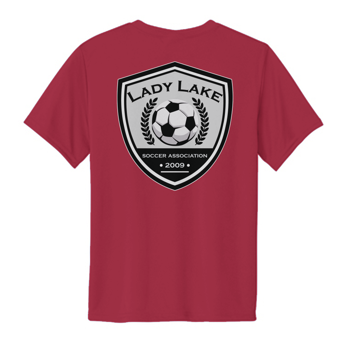 Youth Lady Lake Soccer Association Performance T-Shirt