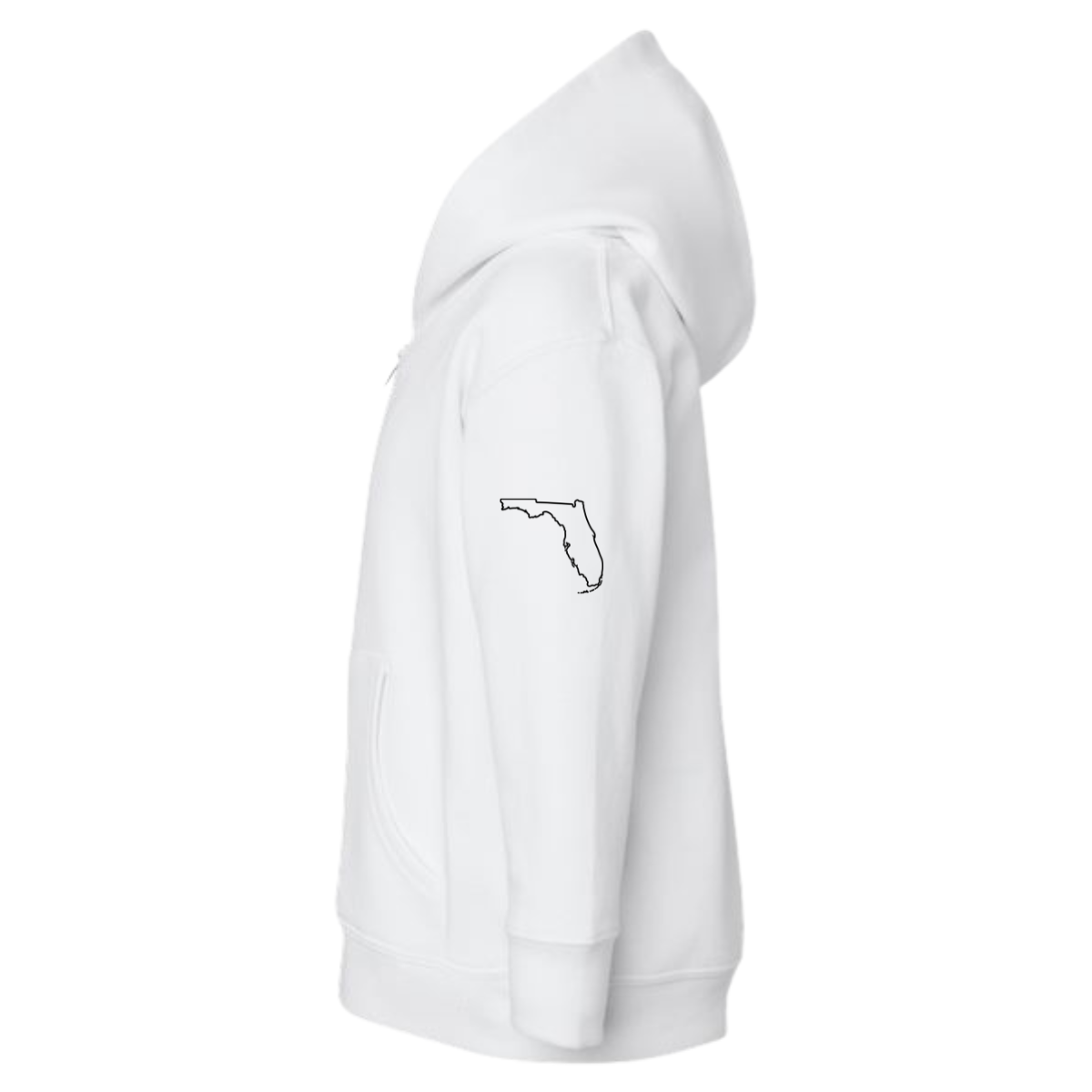 Toddler Caloosa Sirens Rabbit Skins Full-Zip Fleece Hoodie