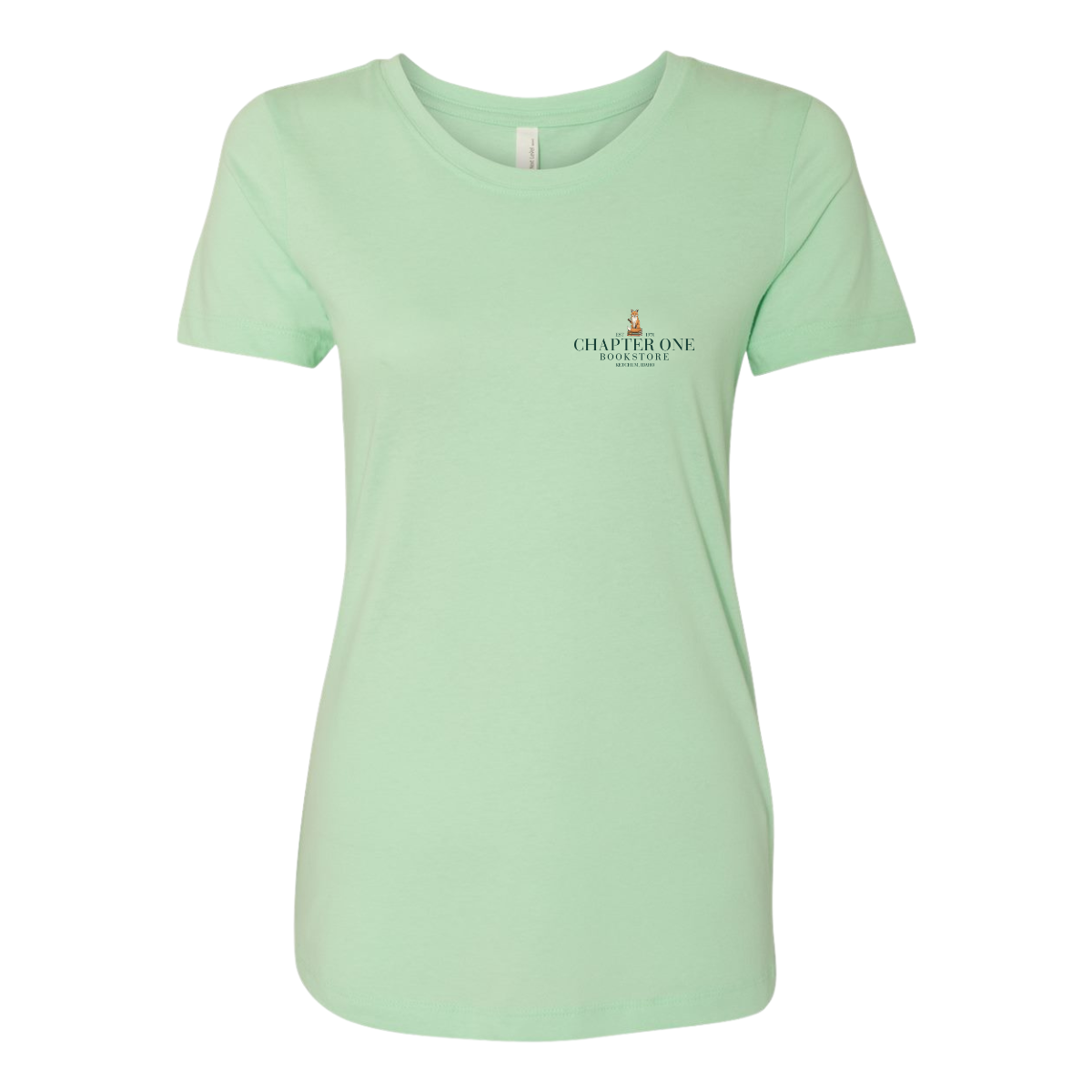 Women's Chapter One Bookstore Next Level Ideal T-Shirt