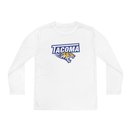 Youth Tacoma Tigers Lacrosse Sport-Tek Performance Long Sleeve Shirt