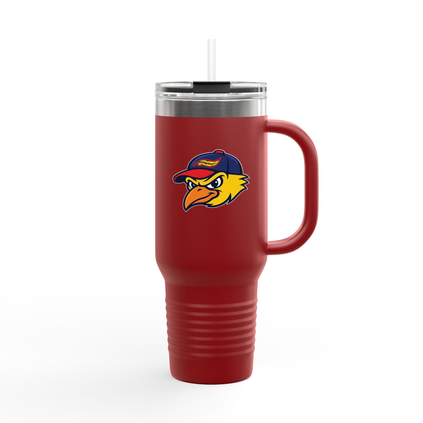 Mudhens Baseball Insulated Travel Mug (40 oz)