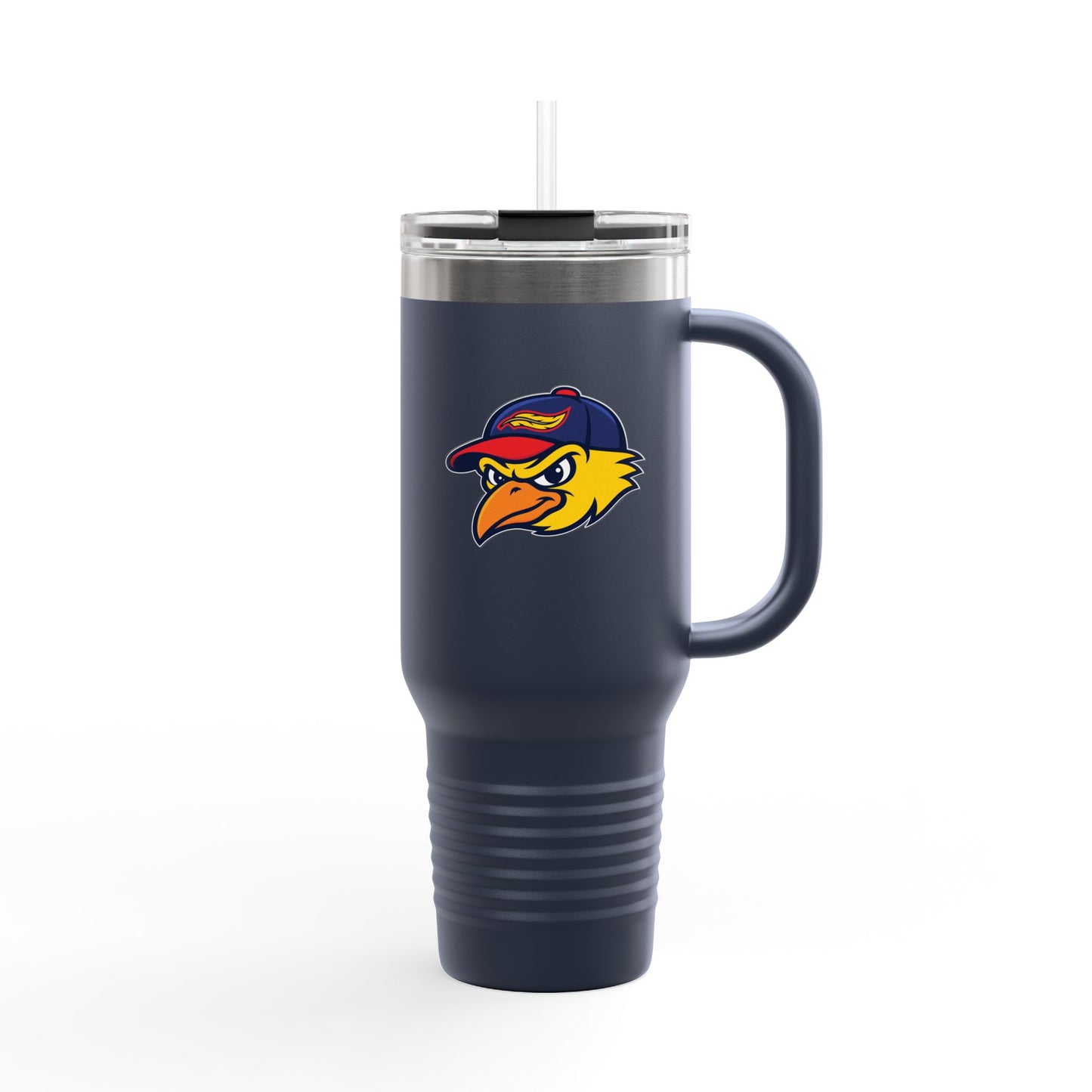 Mudhens Baseball Insulated Travel Mug (40 oz)