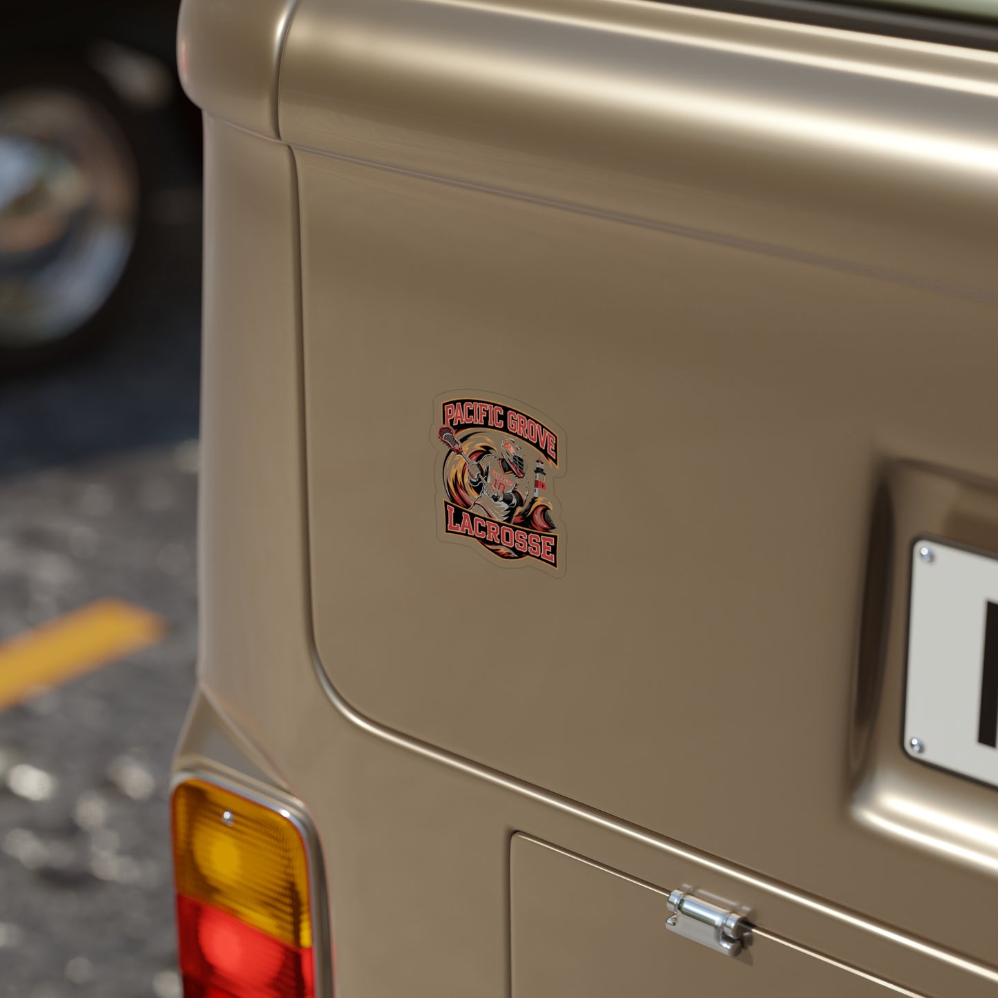 PGHS Transparent Die-Cut Outdoor Sticker
