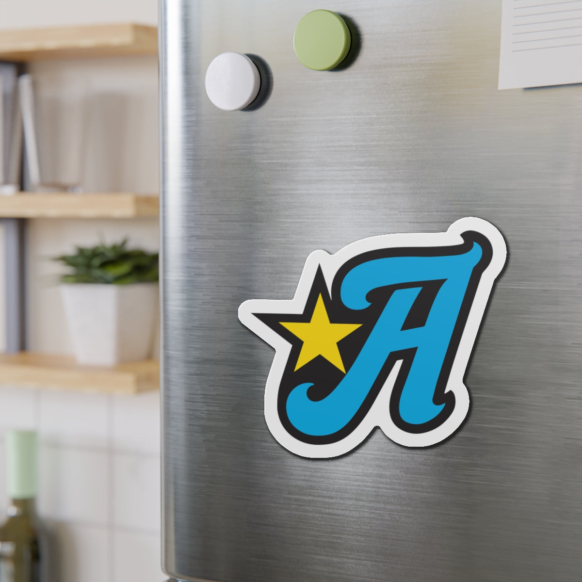 LA Alliance Lacrosse Die-Cut Magnet