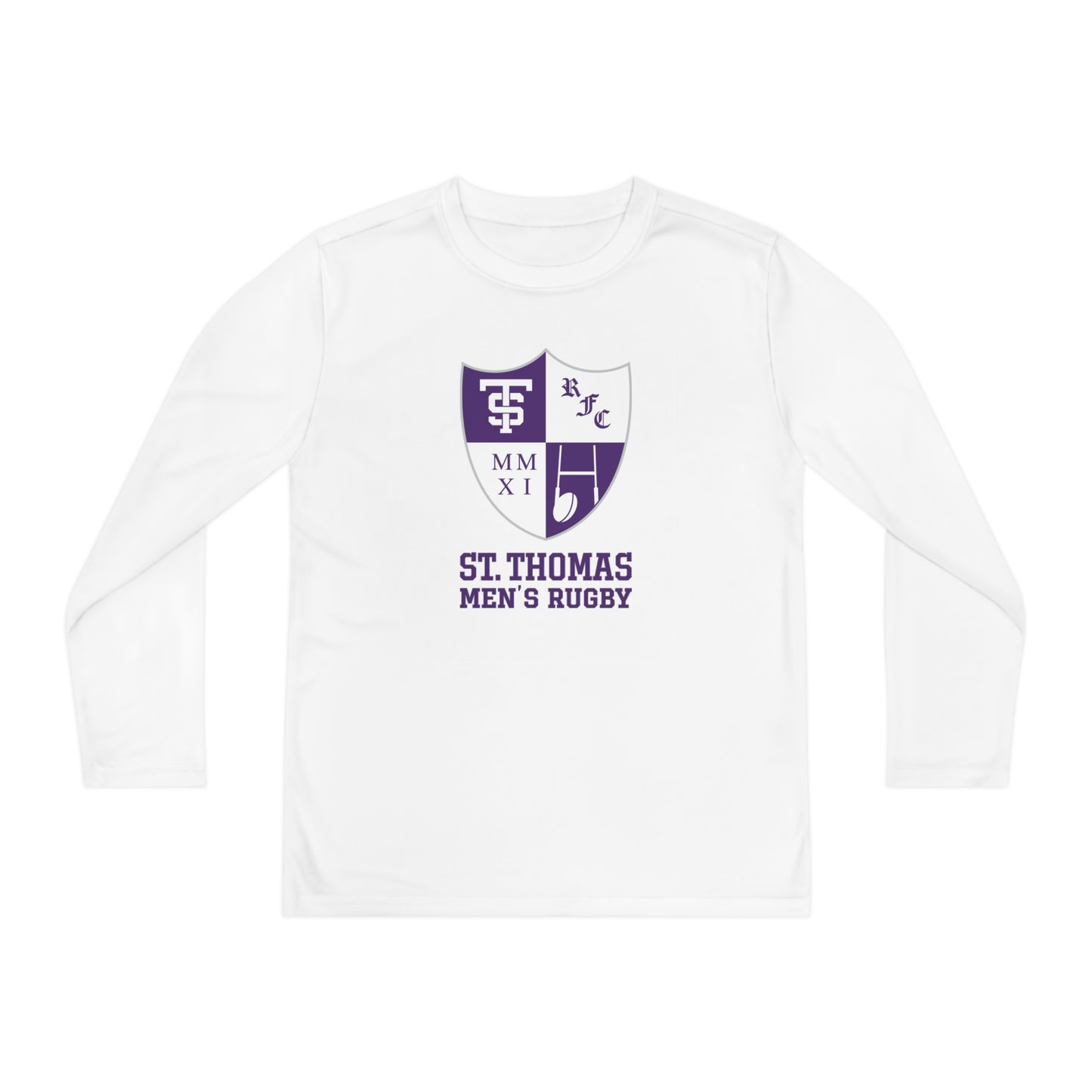 Youth UST Rugby Sport-Tek Performance Long Sleeve