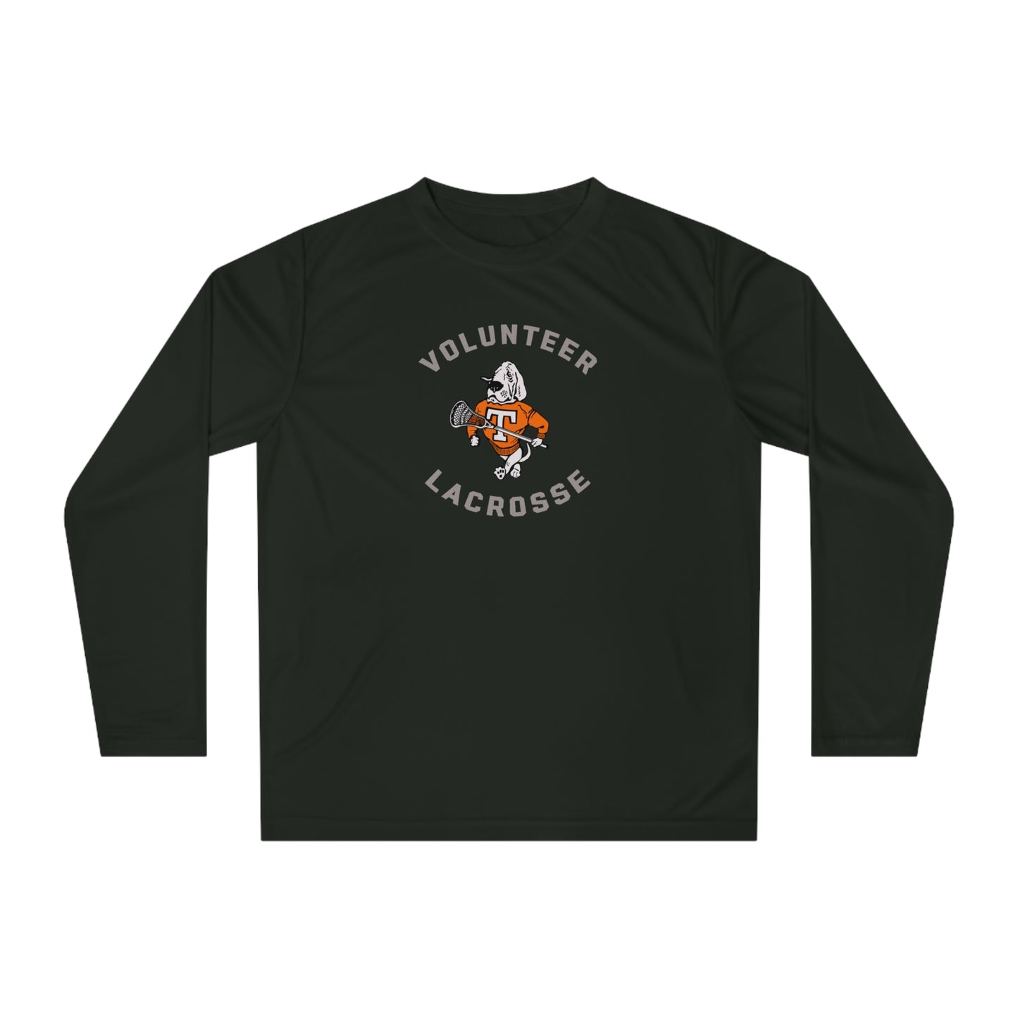 Adult Tennessee Lacrosse Performance Long Sleeve Shirt