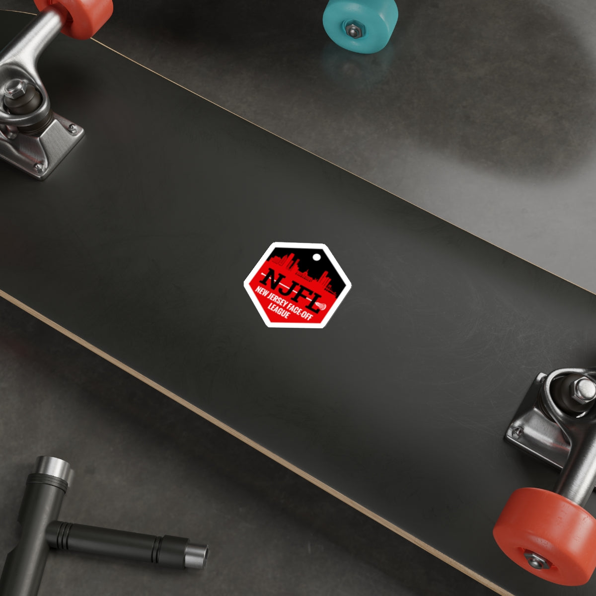 NJFL Die-Cut Sticker