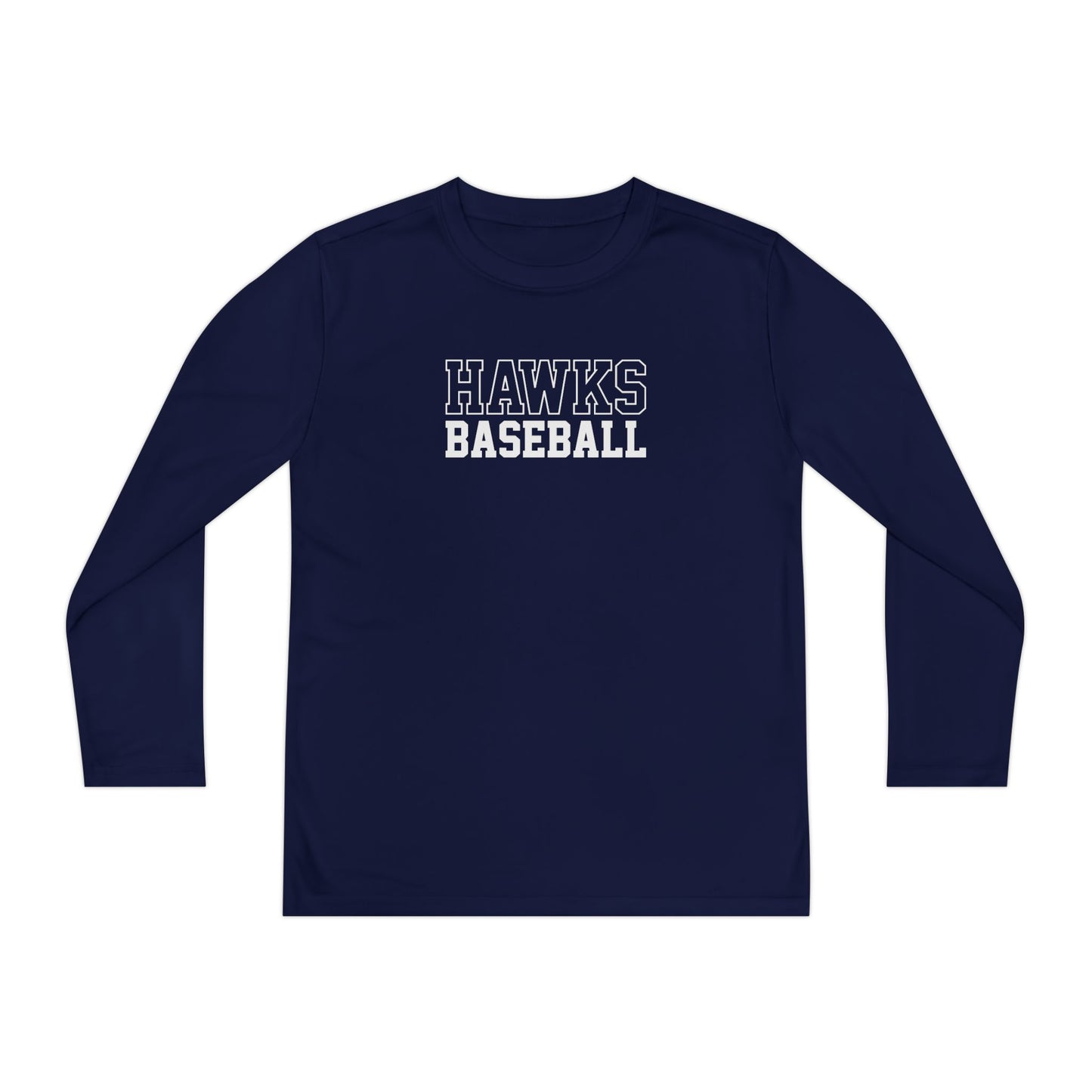 Youth Hopewell Hawks Sport-Tek Performance Long Sleeve Shirt