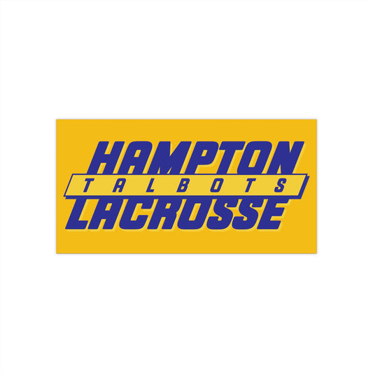 Hampton Lacrosse Bumper Sticker